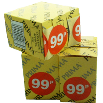 5000 x "99p" Retail Price Labels Stickers In Dispenser Rolls (500/Roll)